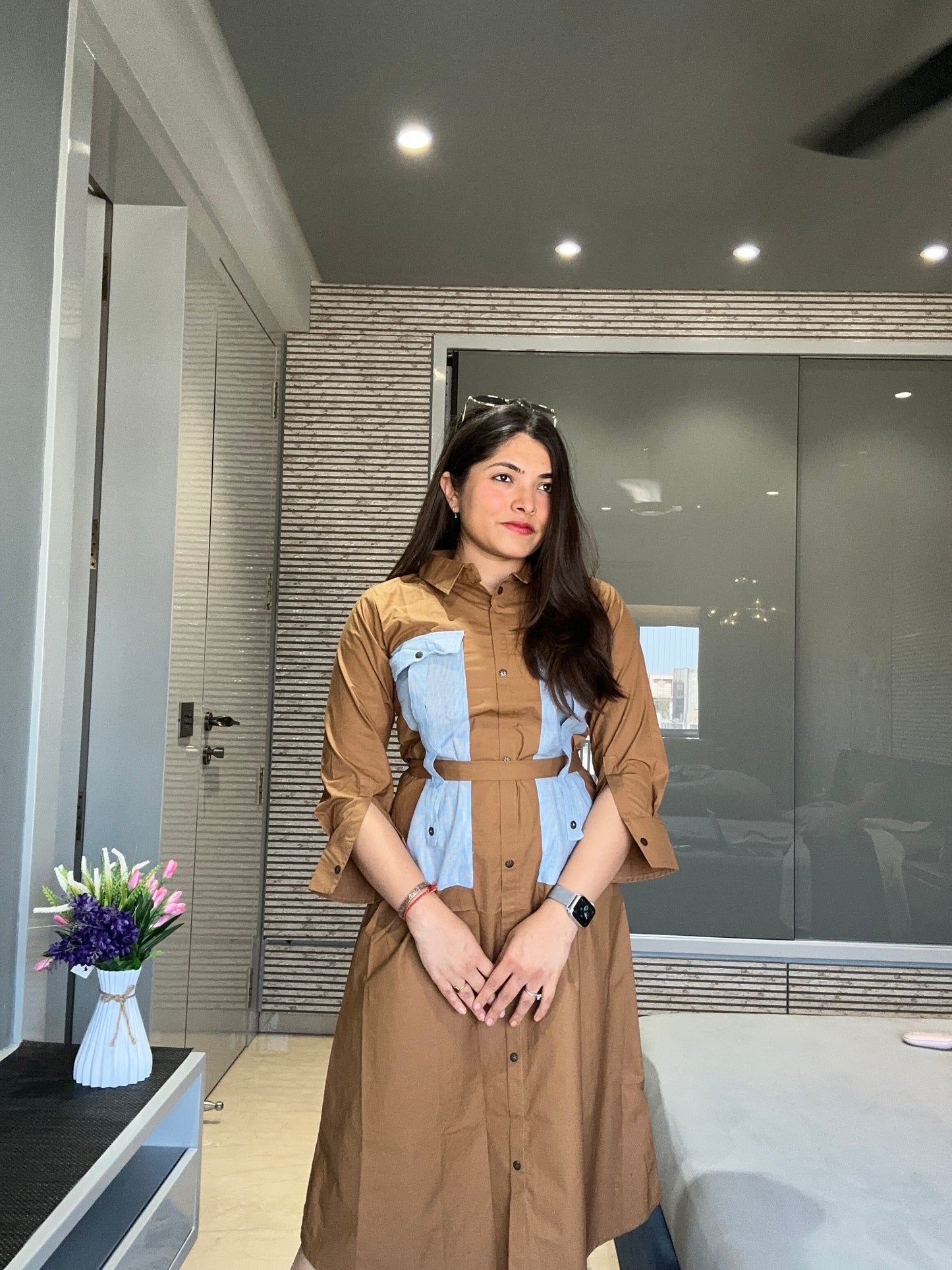Khaki Dress