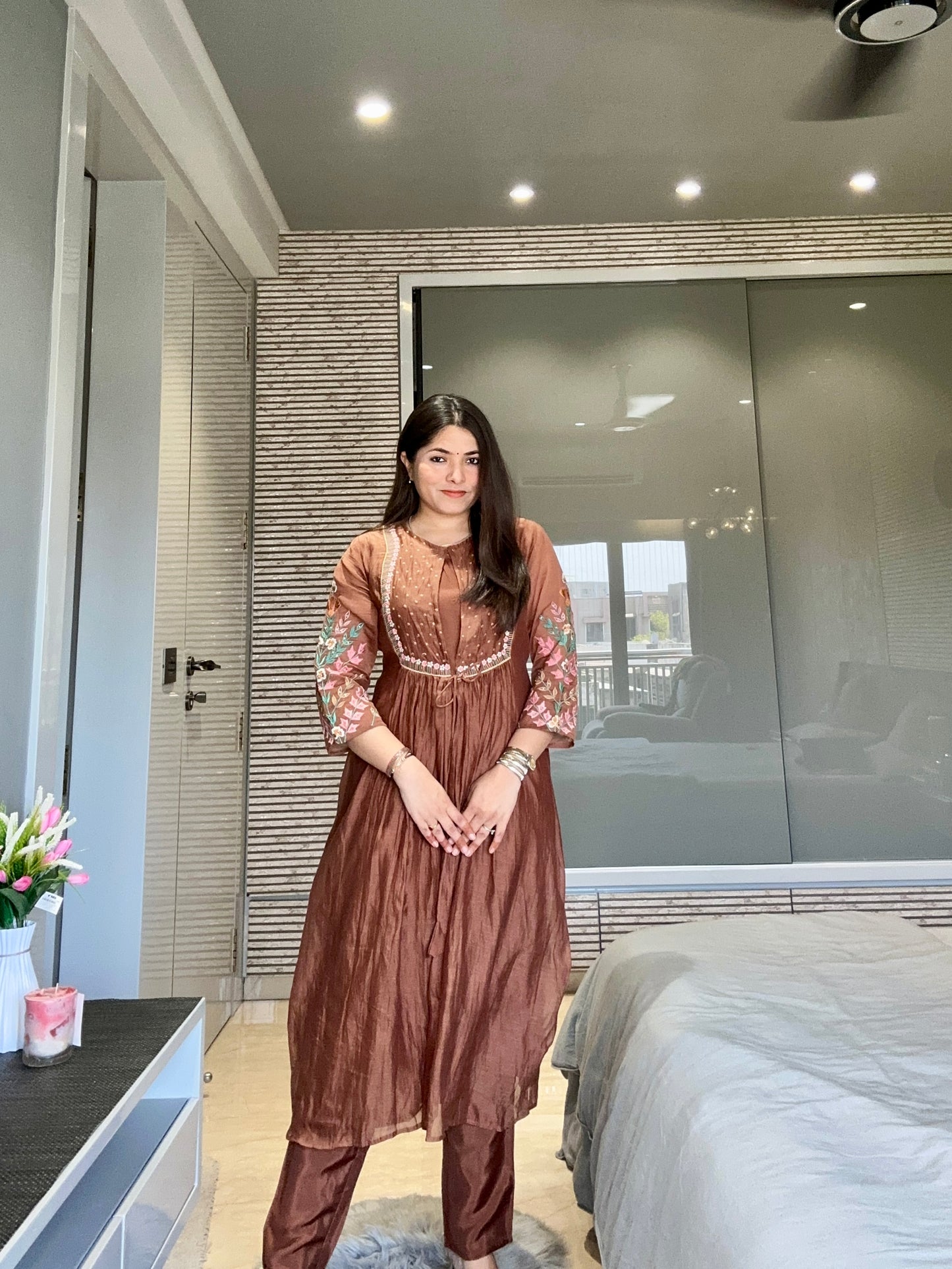 Mul Chanderi Set