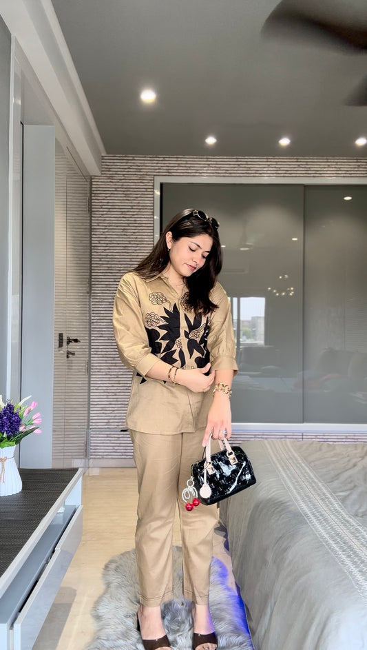 Abstract Print coord