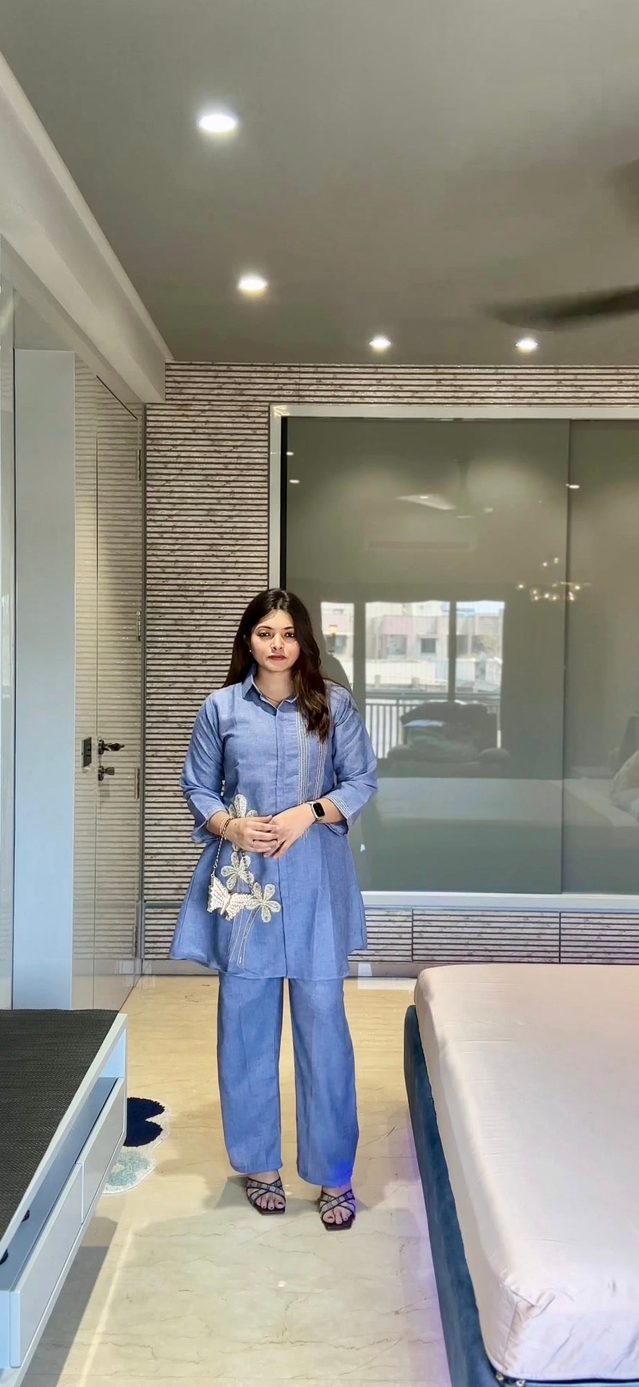 Linen summer coordset