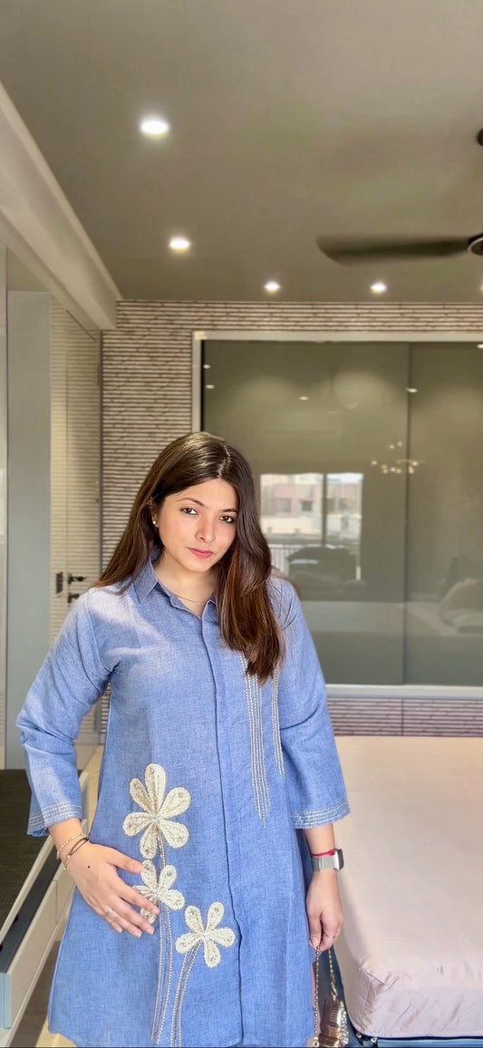 Linen summer coordset