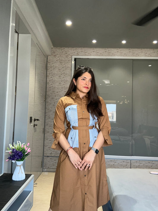 Khaki Dress