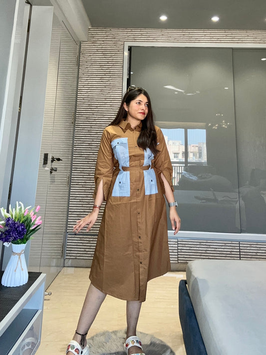 Khaki Dress