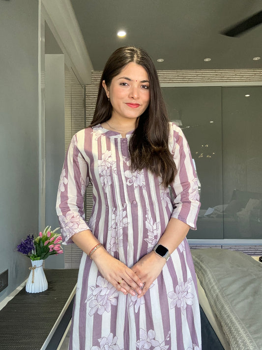 "Lining" Kurti Pant